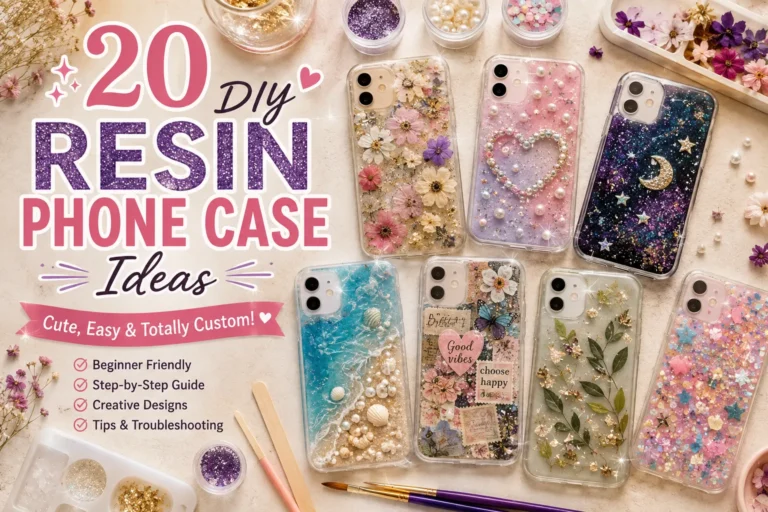 DIY Resin Phone Case