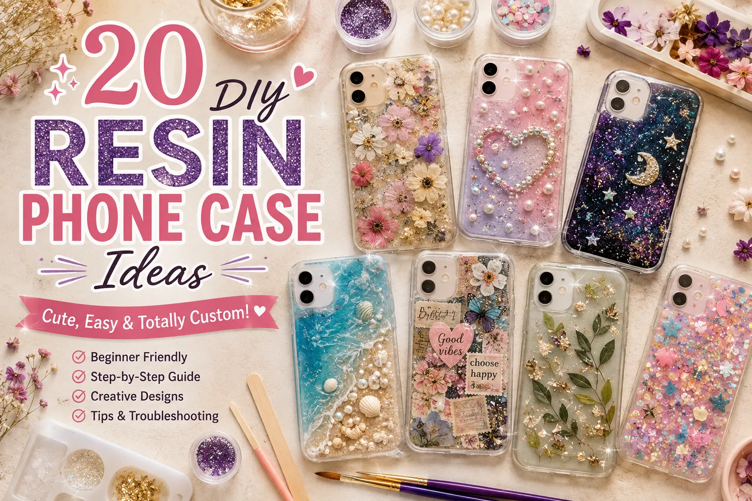 DIY Resin Phone Case
