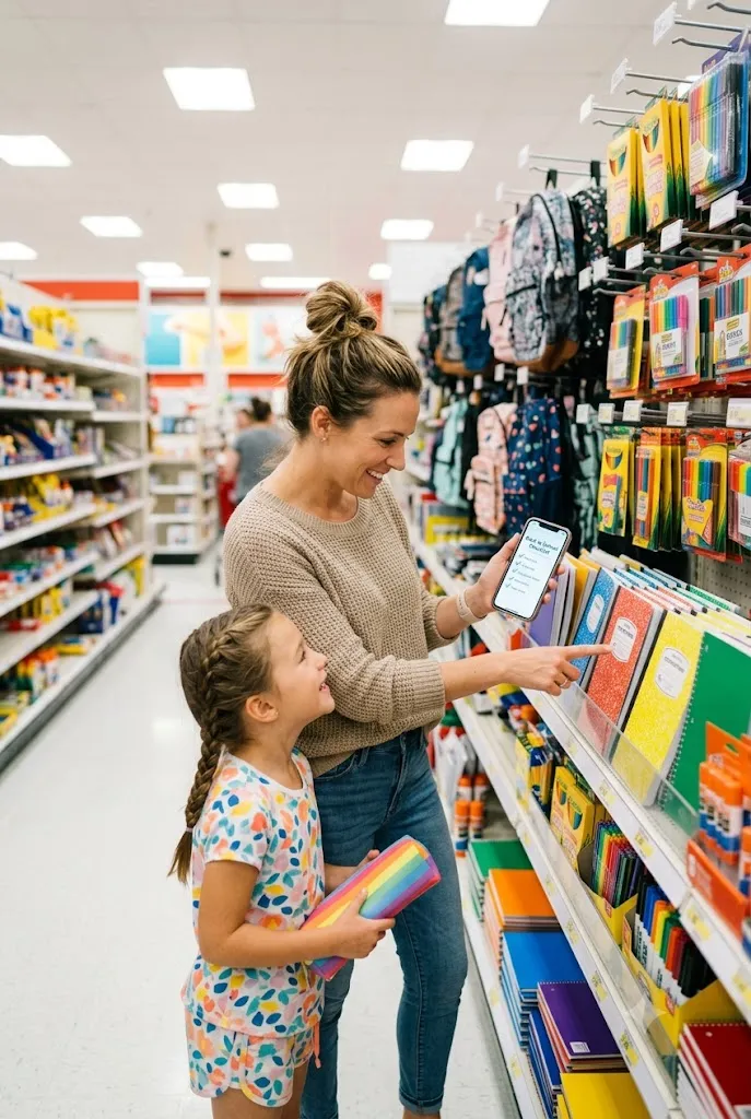 Shopping remaining back to school supply gaps