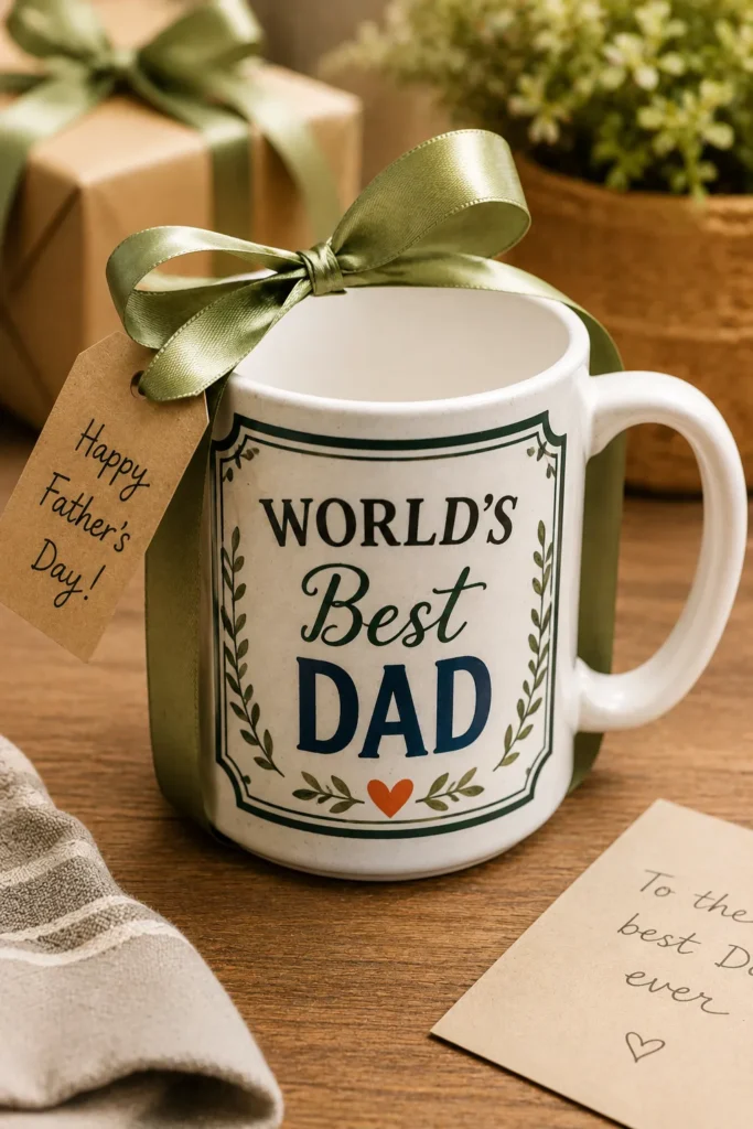 Worlds best custom text painted mug gift