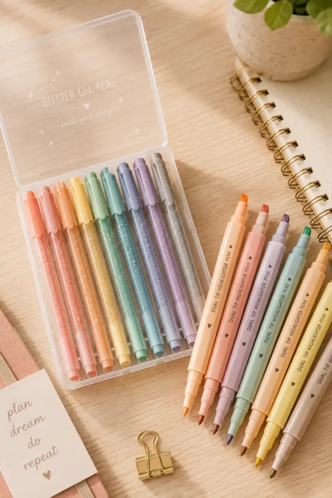 Writing tools that double as a color-coding system