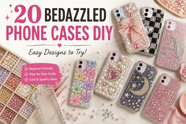 Bedazzled Phone Cases DIY