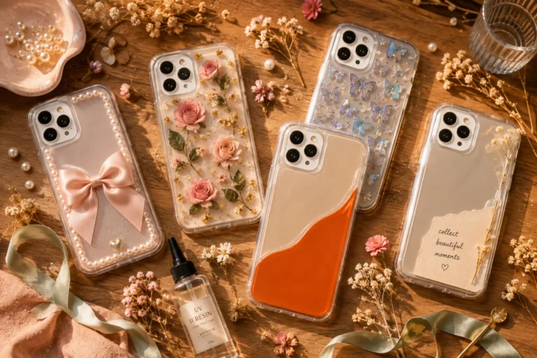 Clear Phone Case Aesthetic Ideas