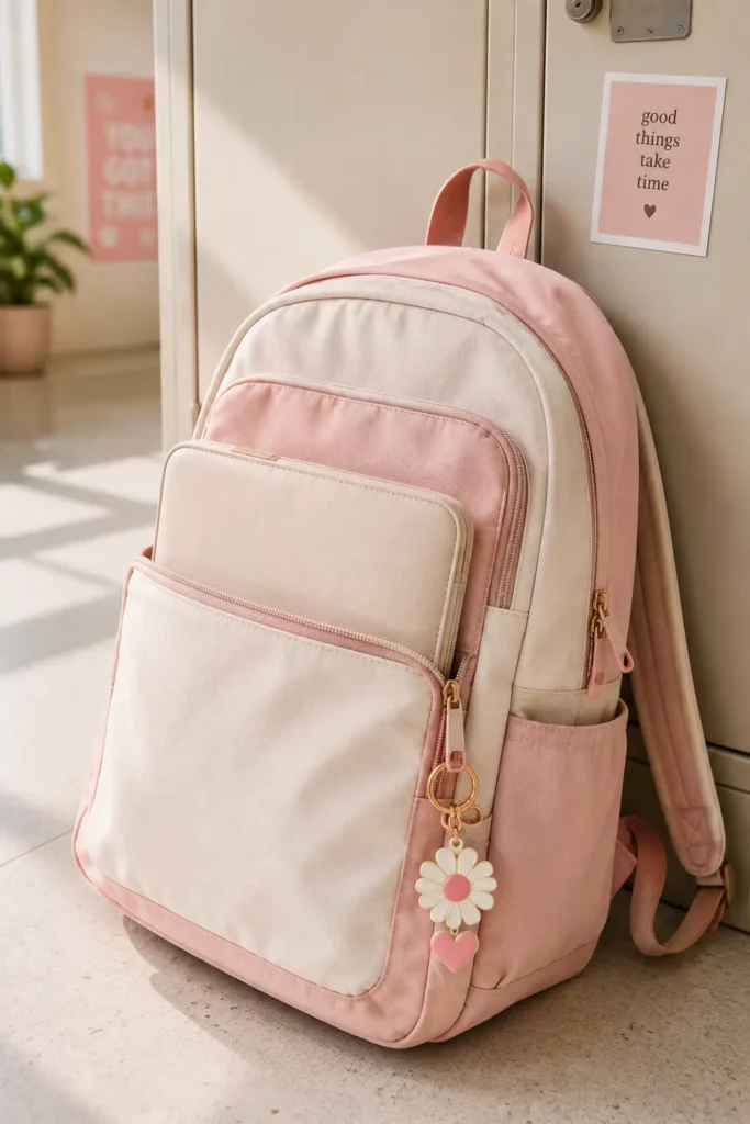 A backpack that pulls the whole look together