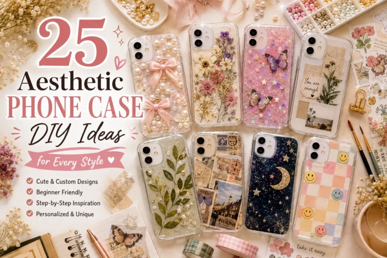 Aesthetic Phone Case DIY