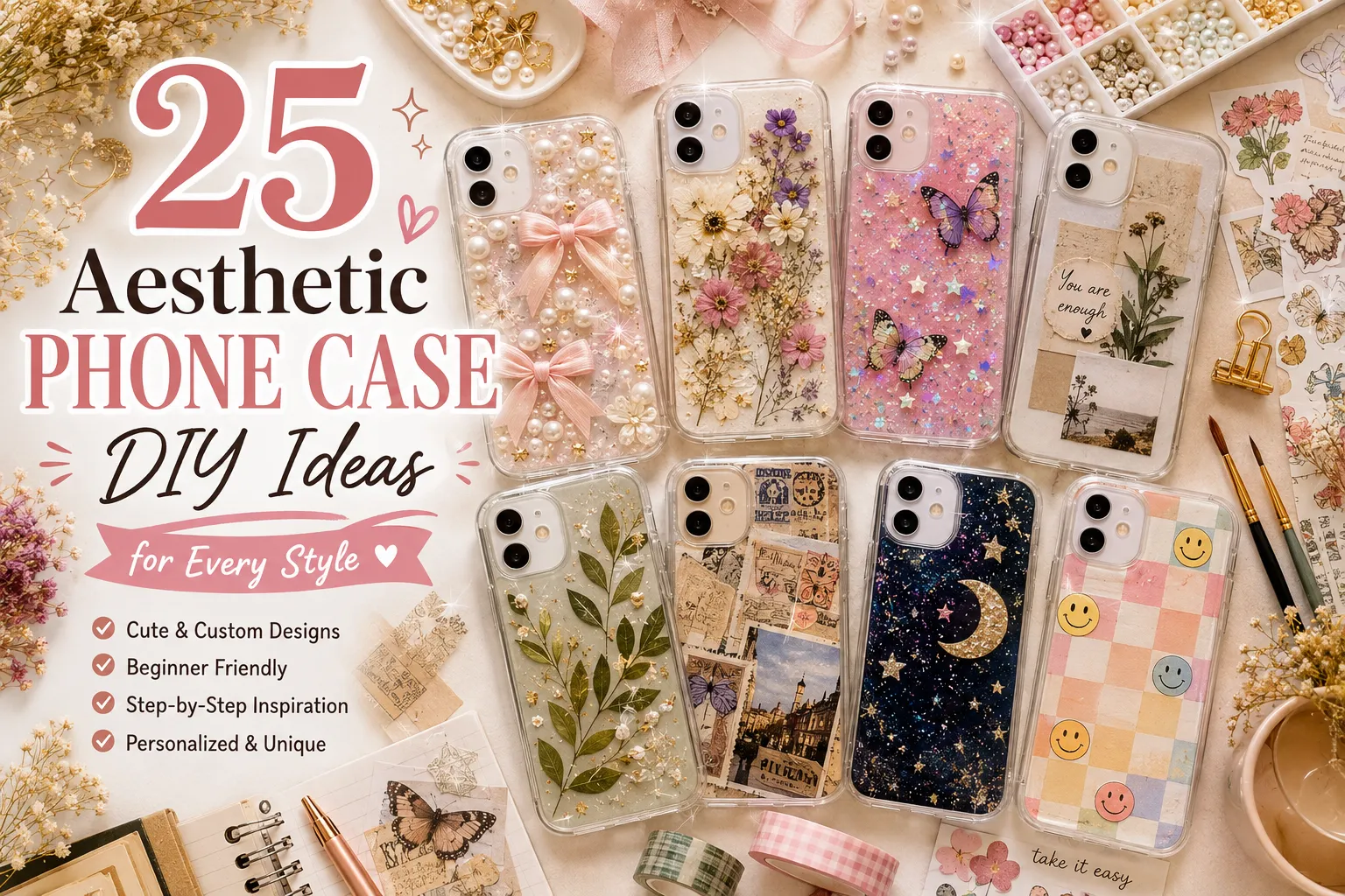Aesthetic Phone Case DIY